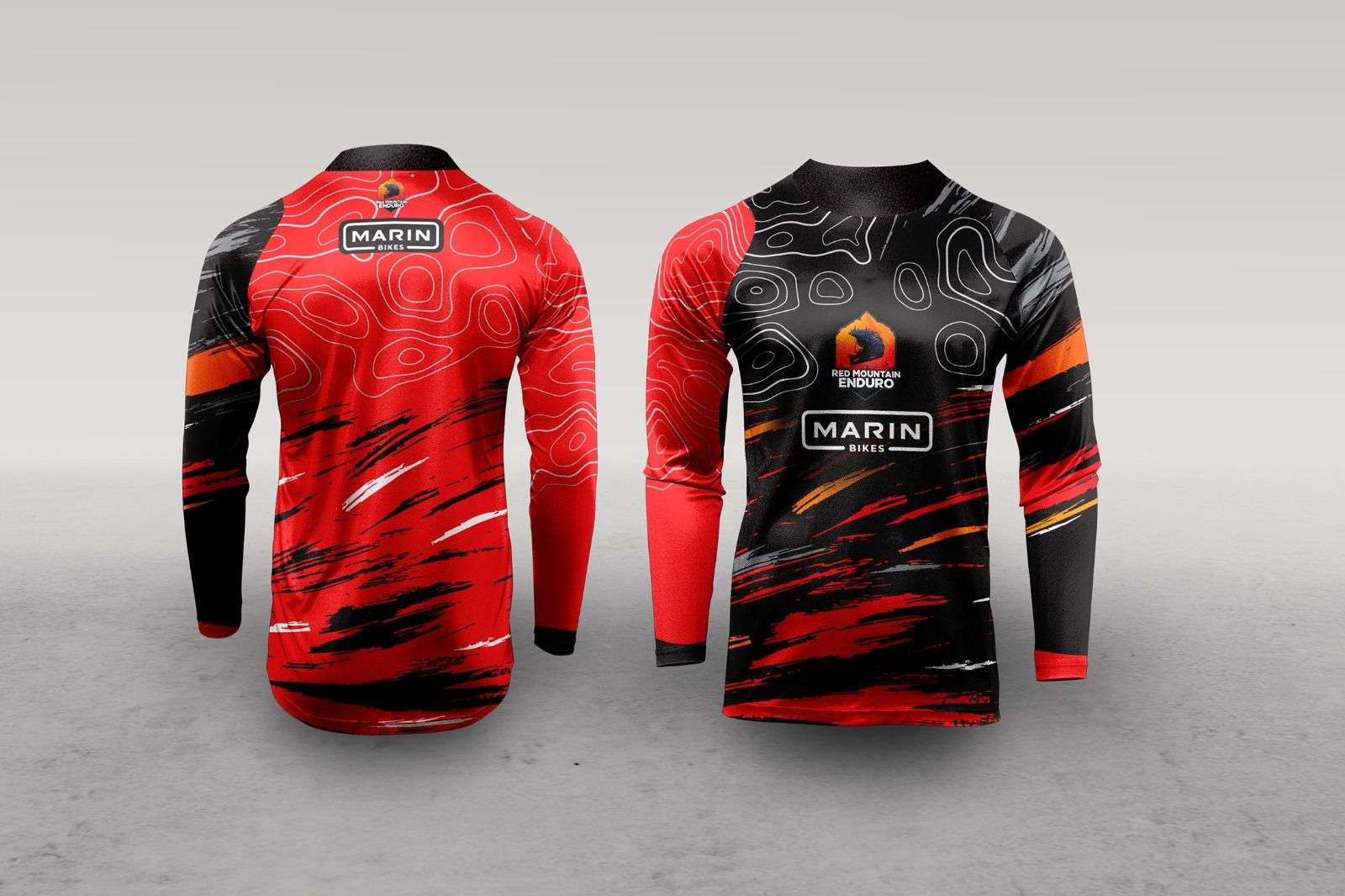 Marin Bikes ne ofera tricoul oficial Red Mountain Enduro 2025