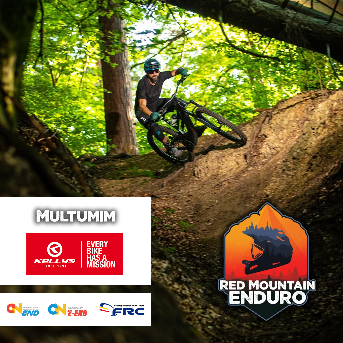 Kellys Bikes Romania sustine Red Mountain Enduro 2025