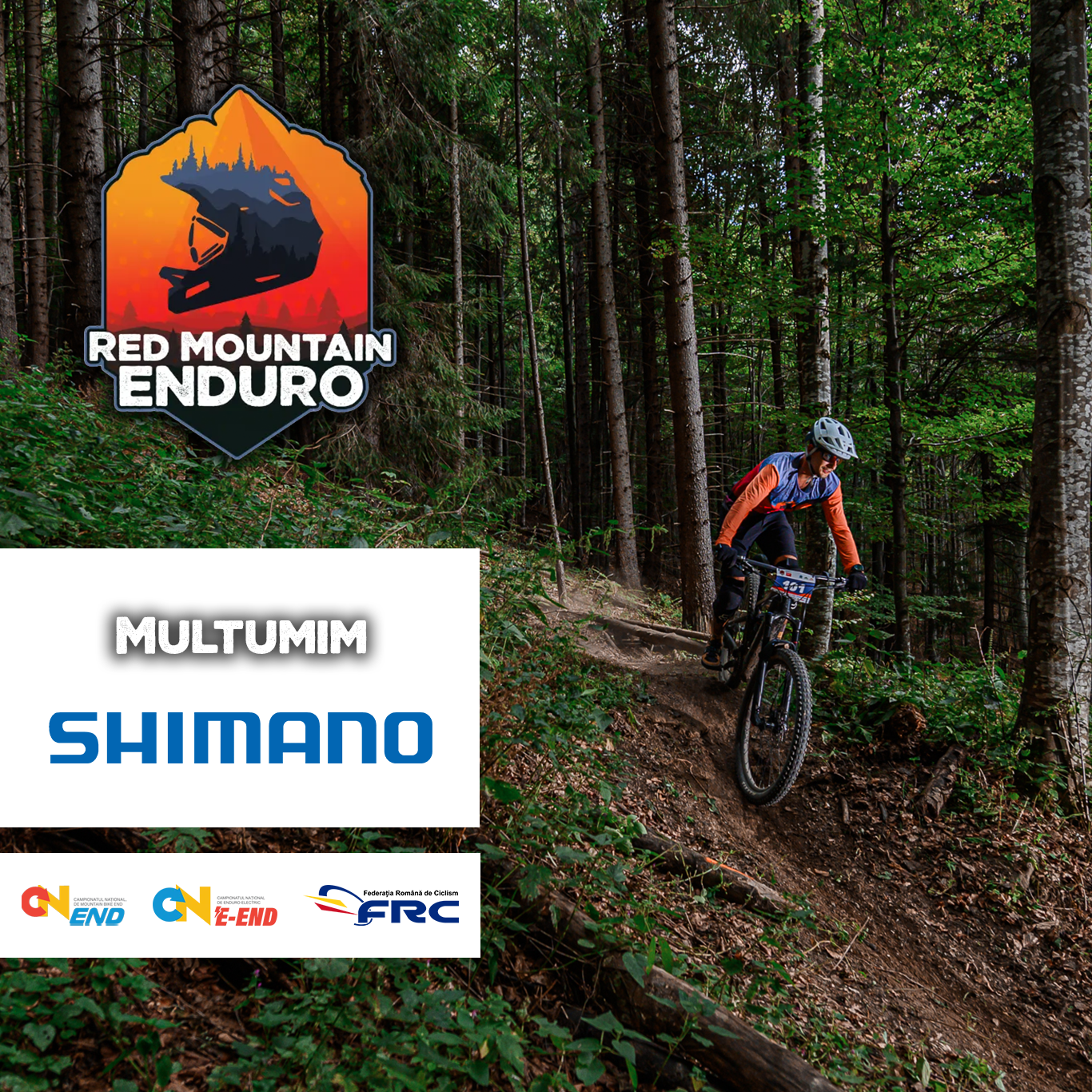 Shimano premiaza cei mai buni rideri de la Red Mountain Enduro 2025