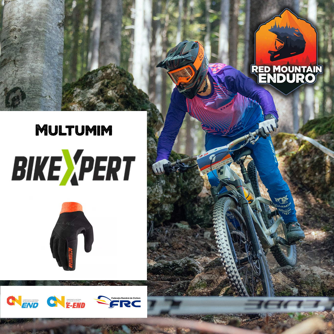 BikeXpert premiaza riderii Campionatului National, la Red Mountain Enduro 2025