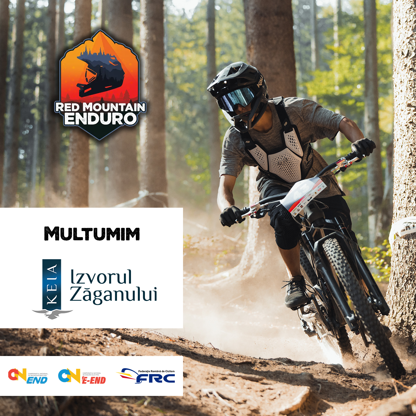 KEIA - Izvorul Zaganului ne hidrateaza la Red Mountain Enduro 2025