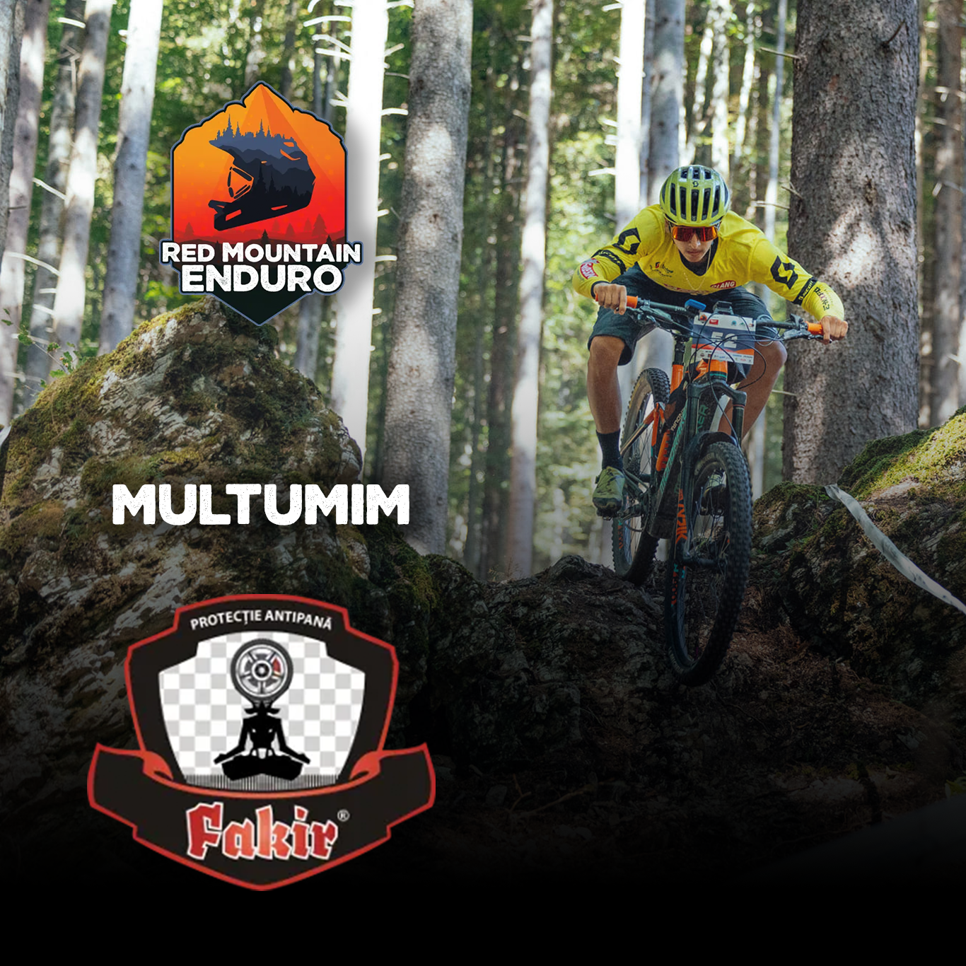 Fakir Protectie Antipana ne sustine la Red Mountain Enduro 2026