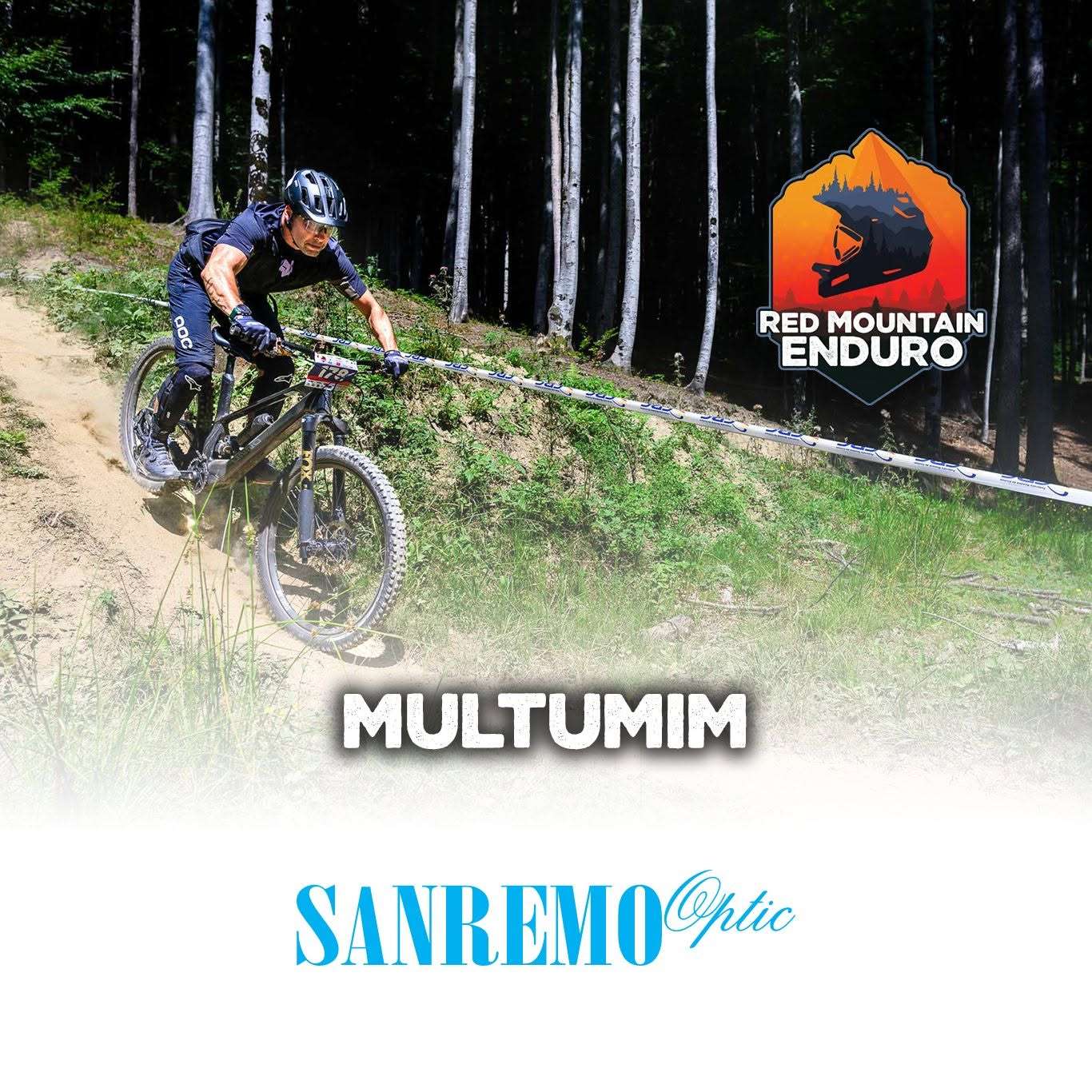 Sanremo Optic Distributie sustine Red Mountain Enduro 2026